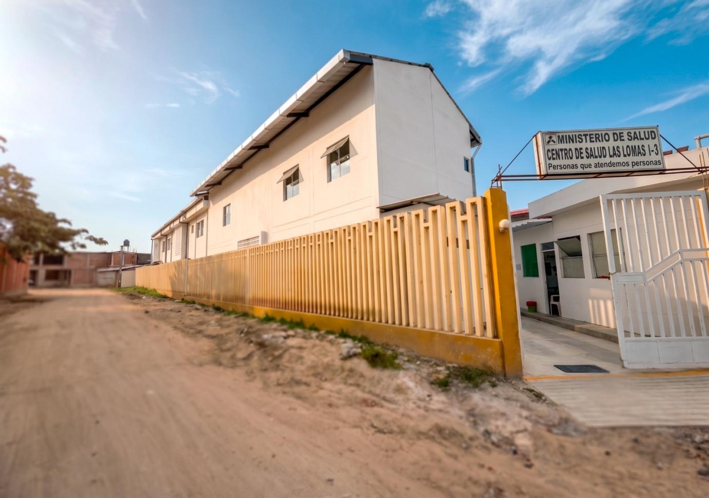 centro salud Las Lomas rehabilitado