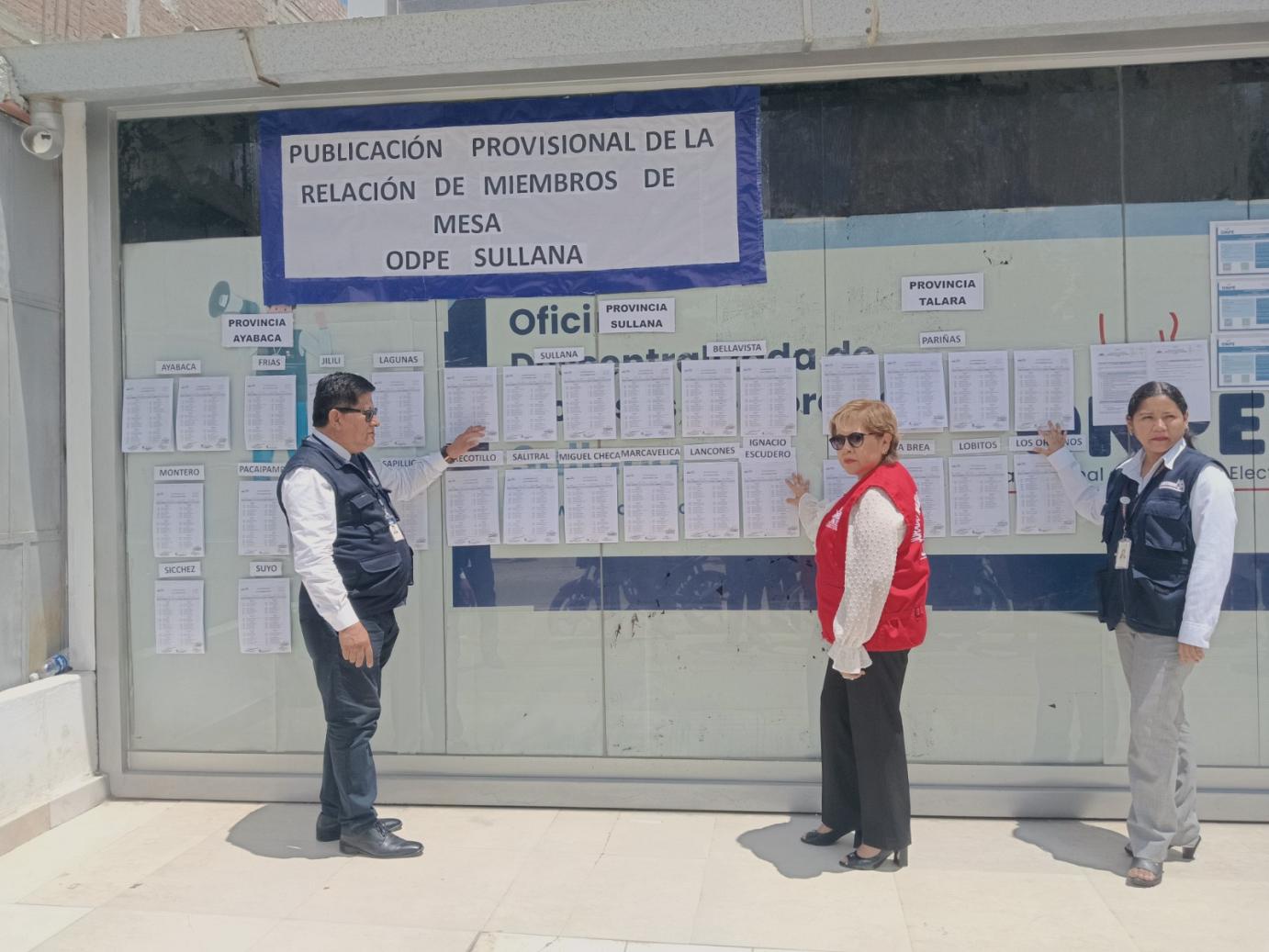 sorteo miembros mesa Piura 1