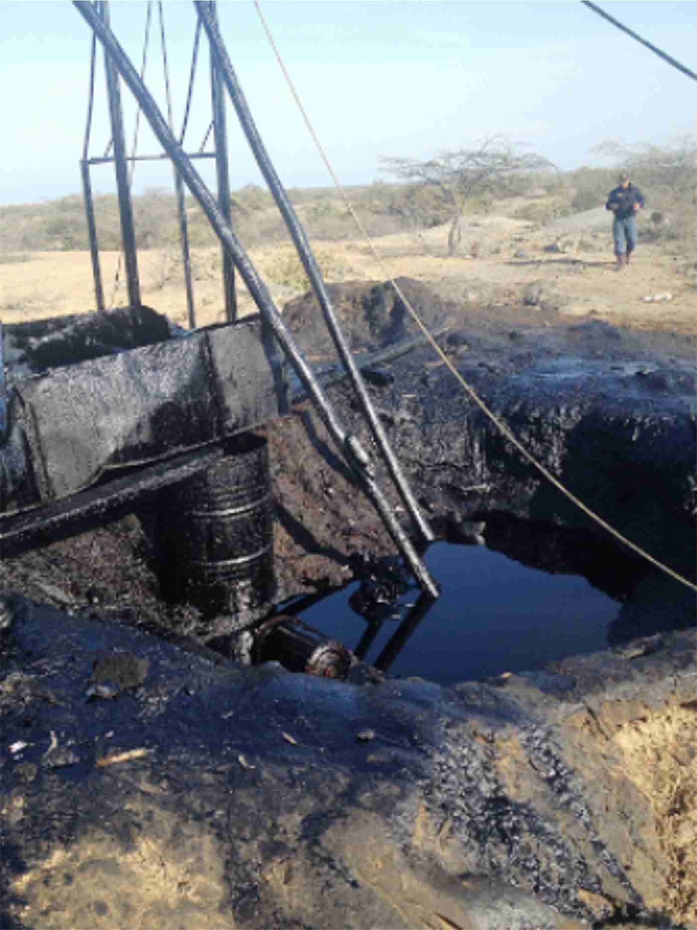 pozo clandestino petroleo1