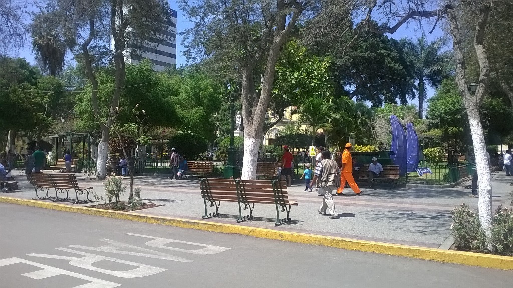 Plaza de Armas en Piura