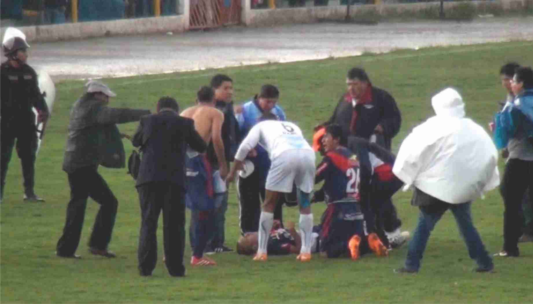 jugador impactado por rayo