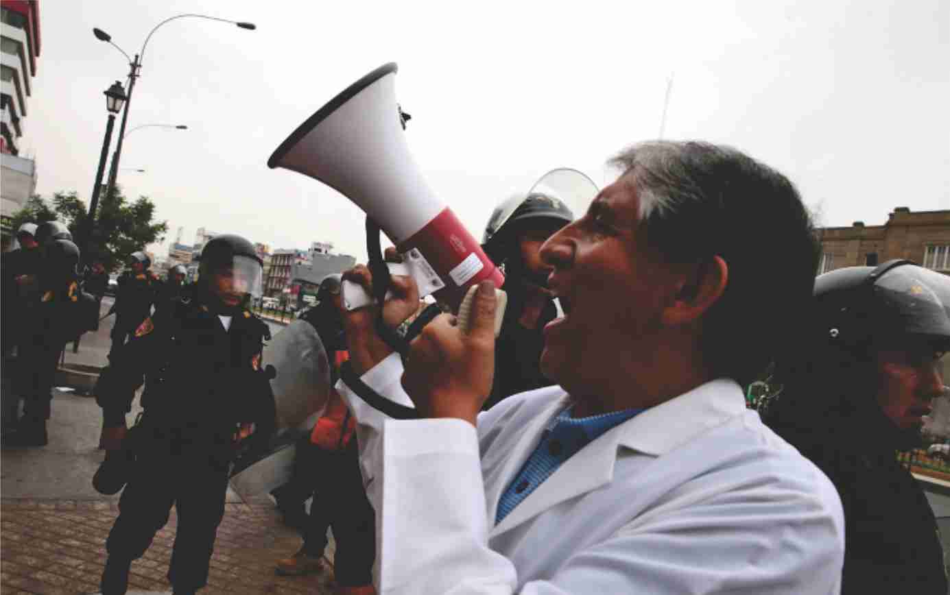 suspenden huelga medica