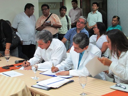 firman convenio en piura