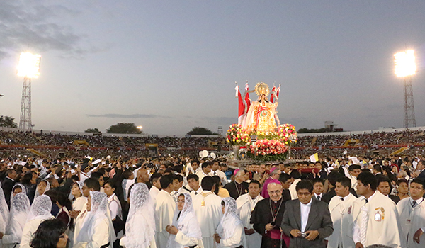 virgen de las mercedes llega a piura