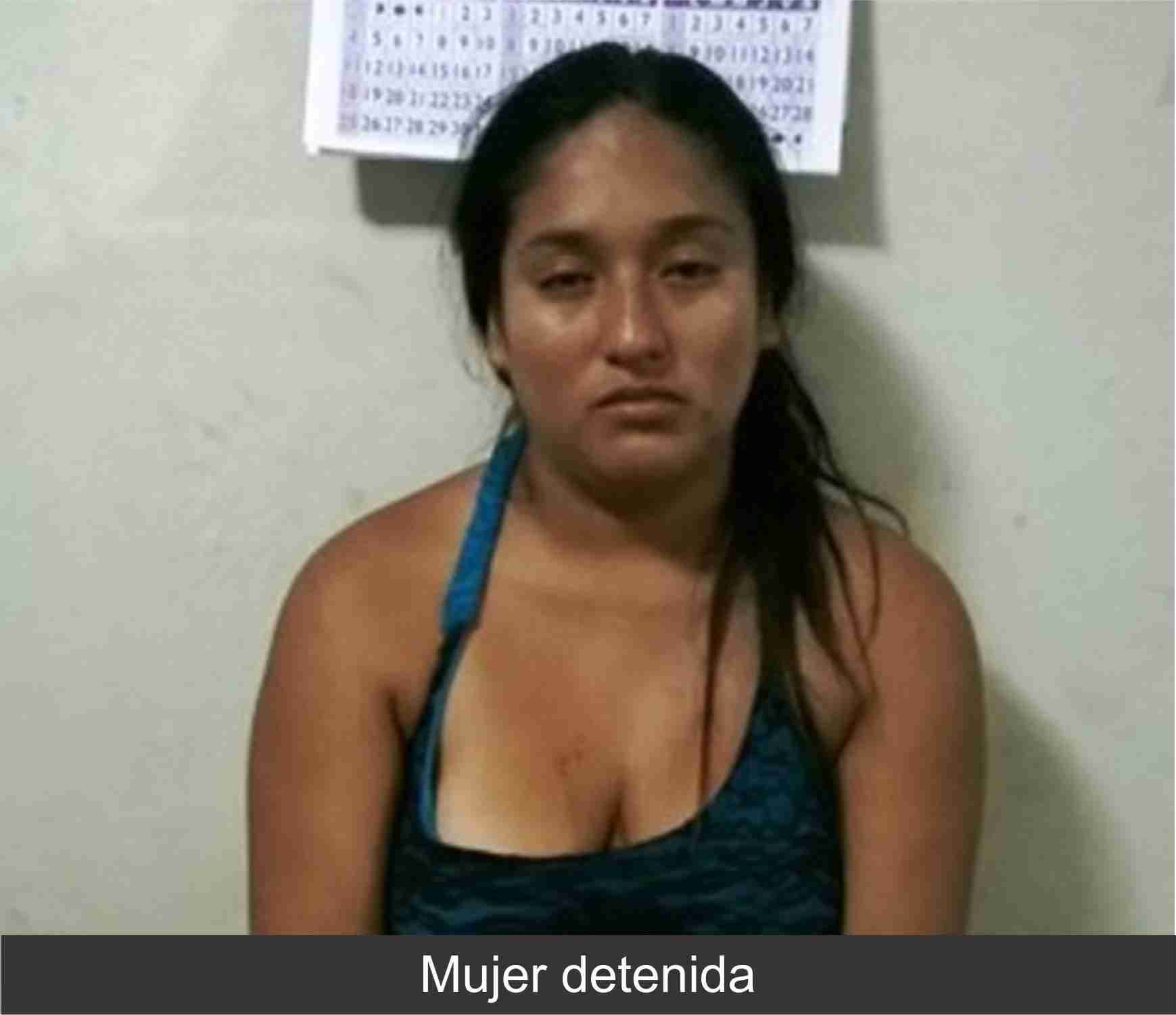 mujer detenida a
