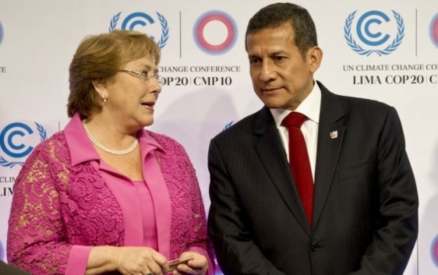 Ollanta y Bachelet