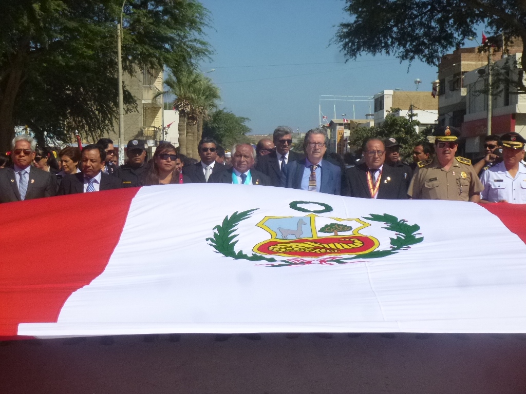 Marcha de autoridades de Talara