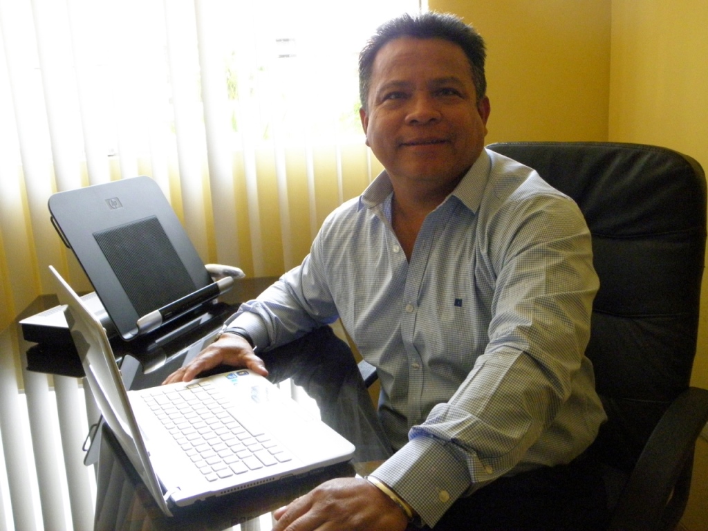 Wilberto Urbina gerente general de Inca Land Farms