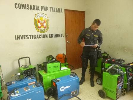 roban maquinas de soldar a empresa