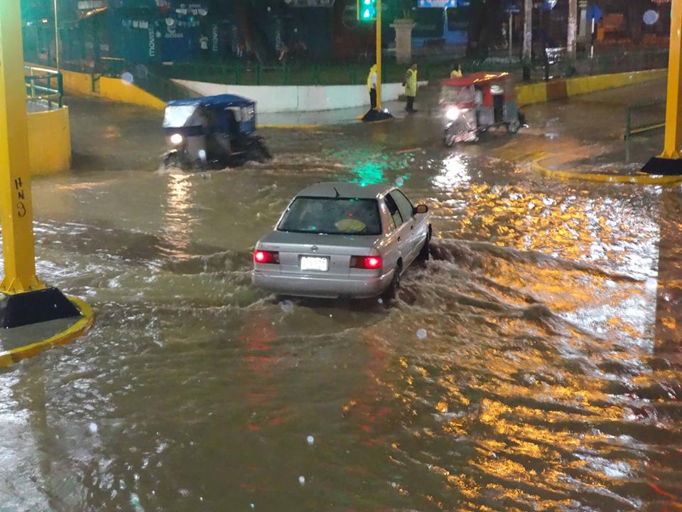 Lluvias Avenida Jose de Lama