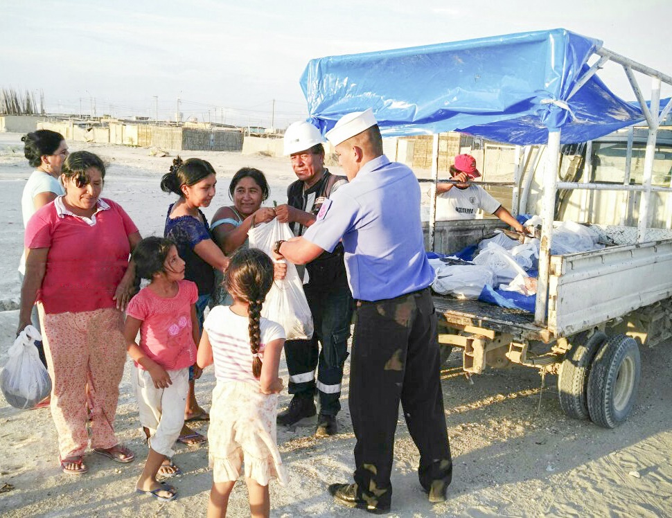 Donaciones Pescado Sechura