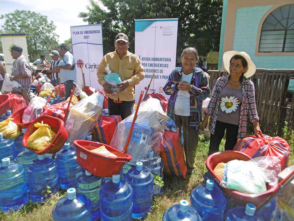 Cáritas Y La Cooperación Suiza Entregan Ayuda Humanitaria A Más De 3 Mil Personas Afectadas Por 4541