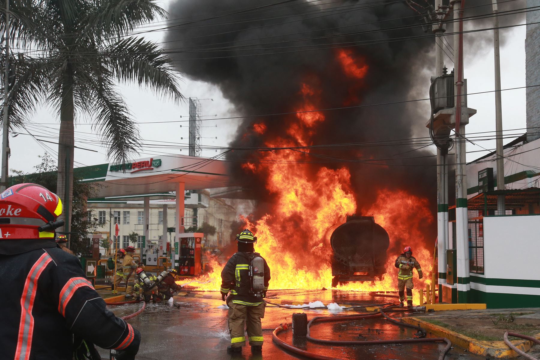 Incendio Lima Grifo