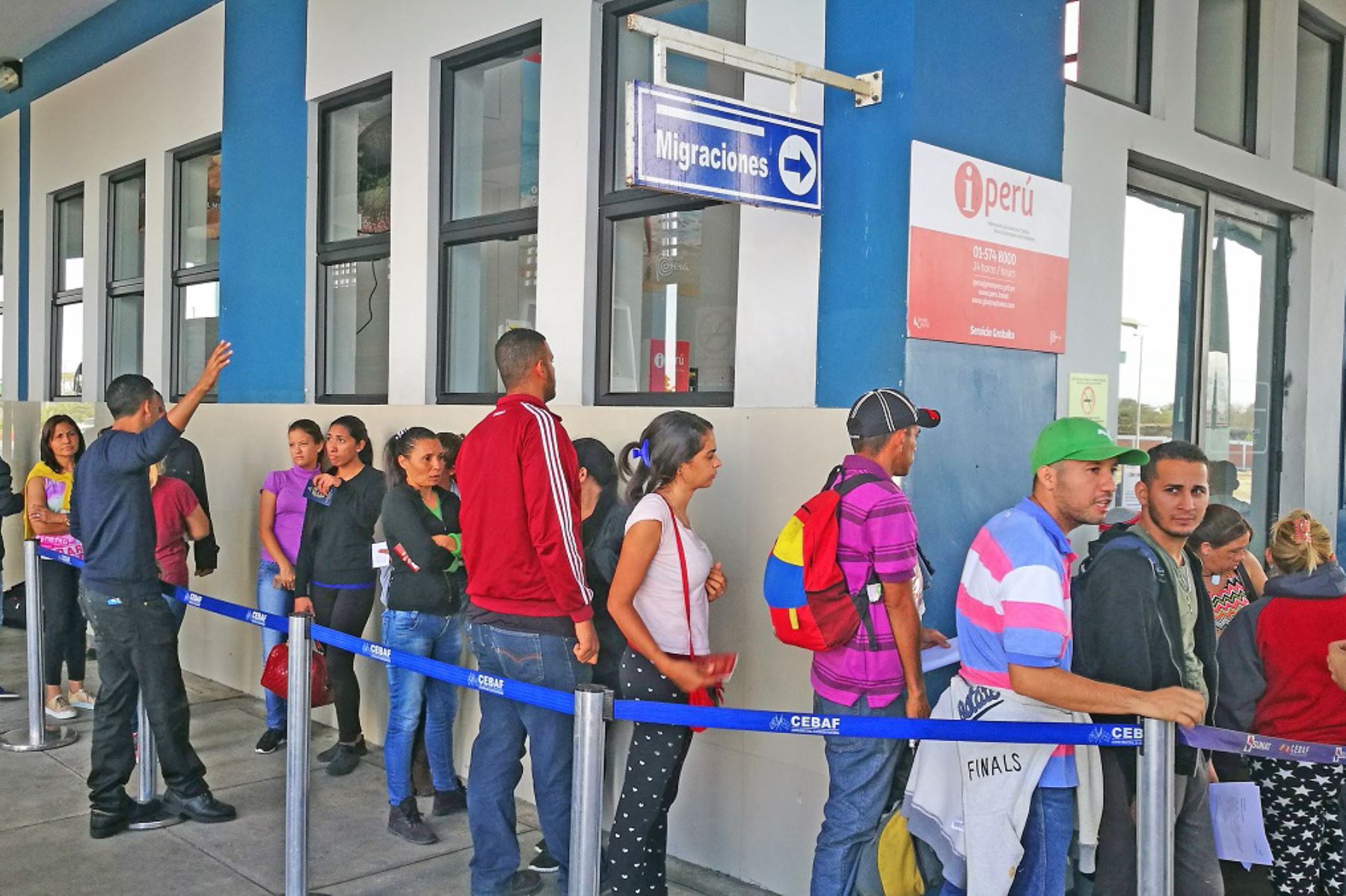 Protegen presencia de venezolanos en Tumbes
