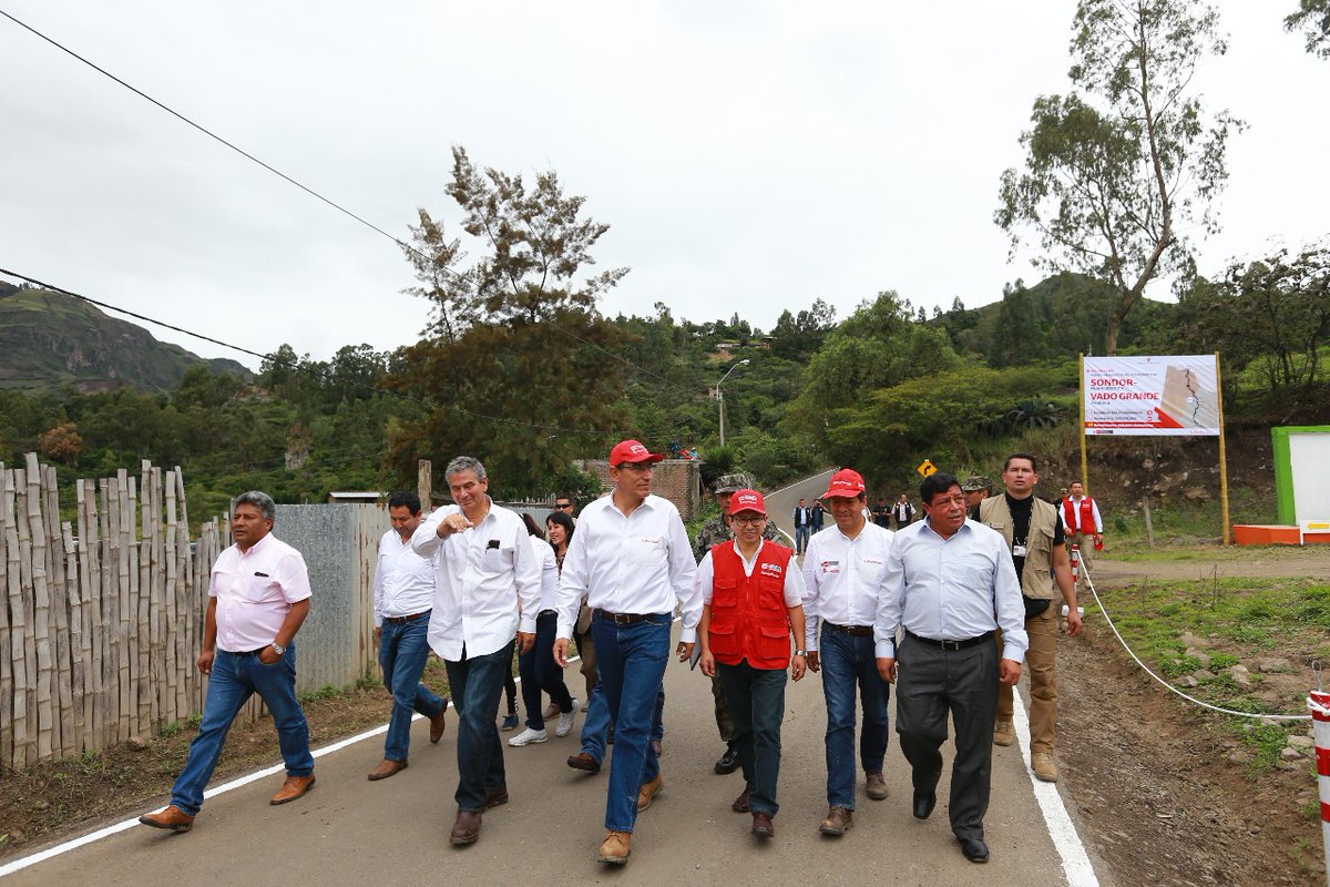 Inauguración de Carretera Huancabamba Socchabamba