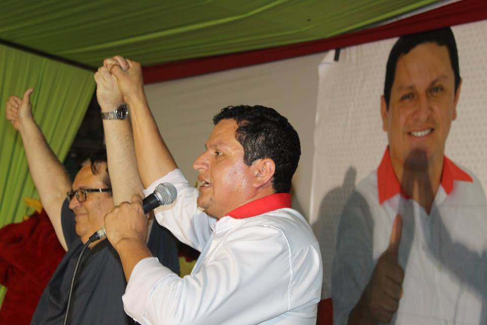 Realizan cargamontó contra candidato Servando García Correa