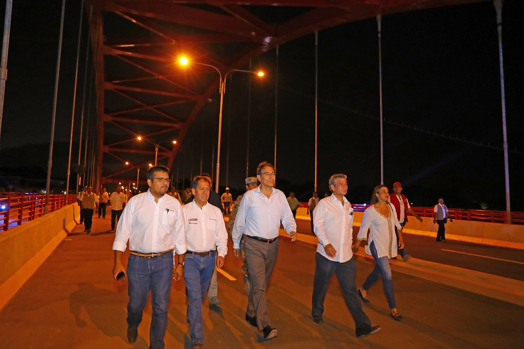 Inauguración Quinto Puente en la ciudad de Piura