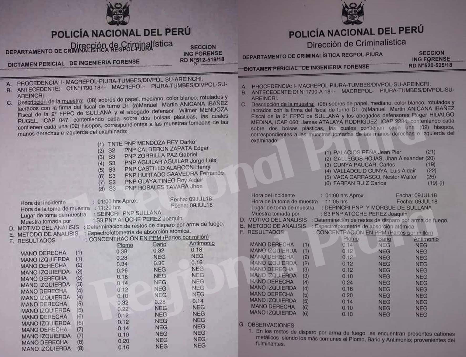 pruebas balisticas