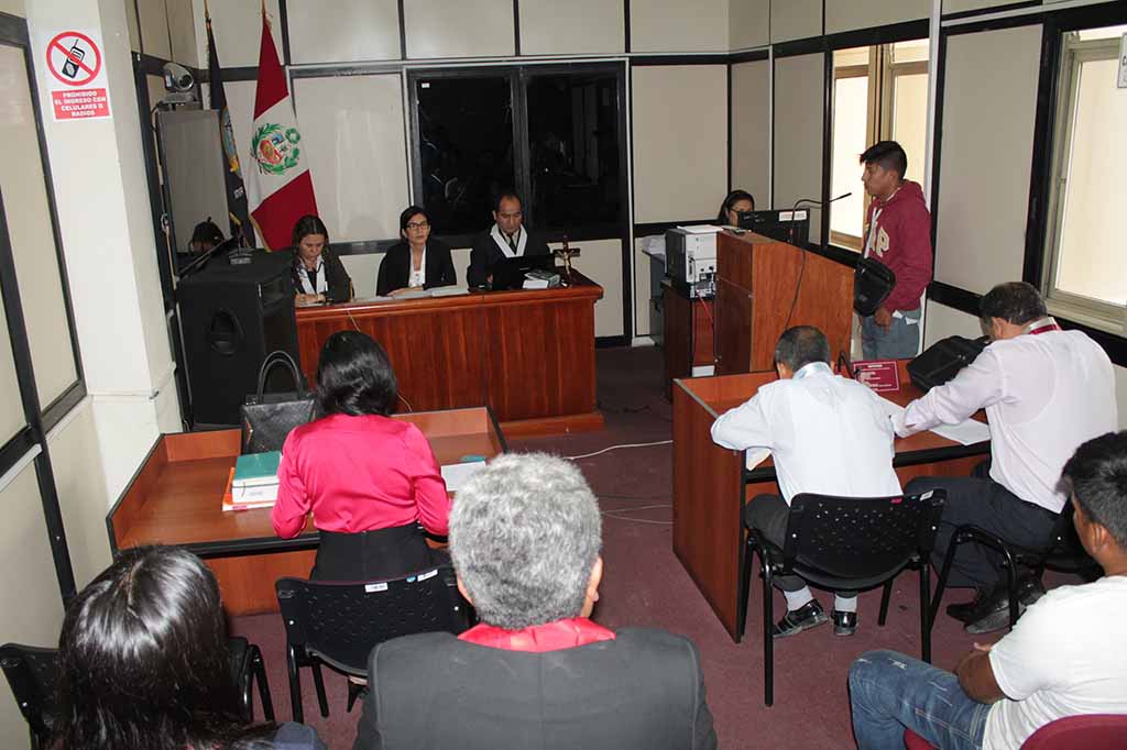 audiencia corte