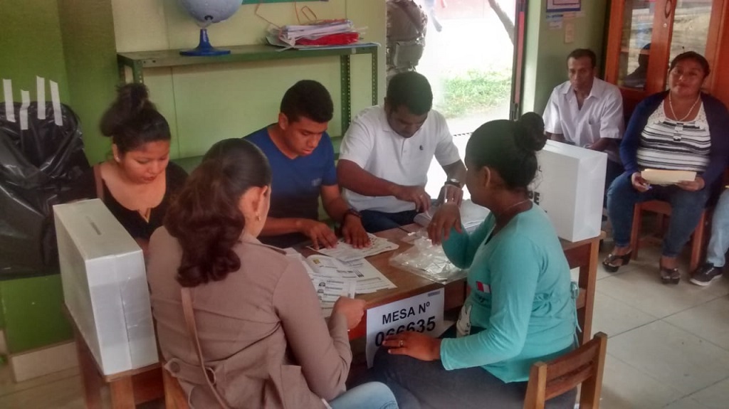 Jóvenes votantes Piura 