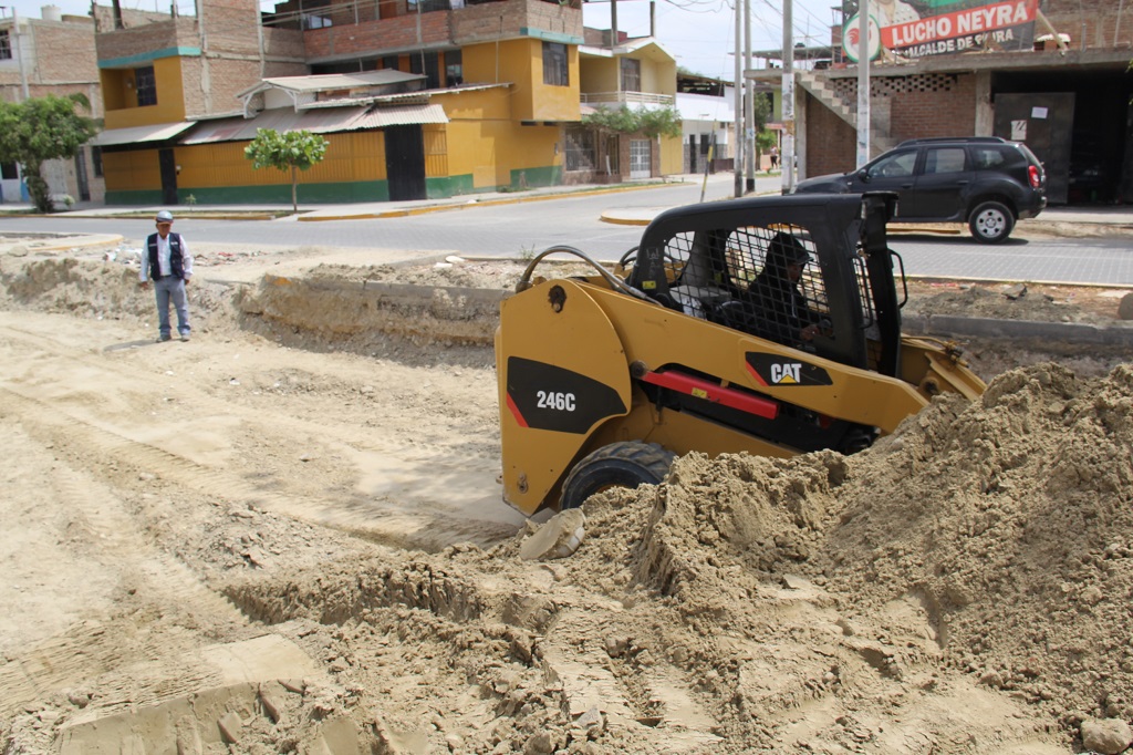 Obras Alcantarillado en Piura