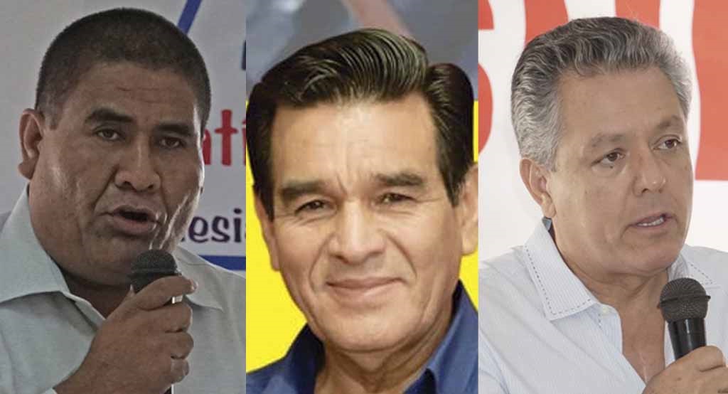 Power Saldaña, Isaías Vásquez y Jorge Camino, luchan por ganar