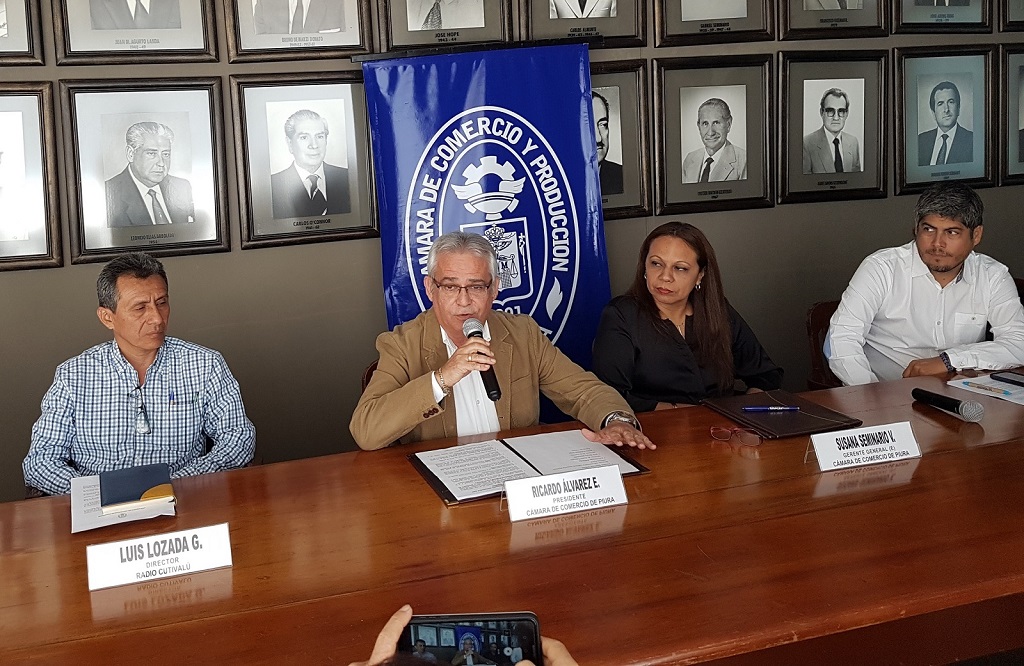 Debate de candidatos organizado por Cámara de Comercio de Piura