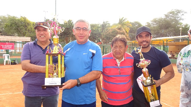 Club Grau de Piura venció a Jockey Club Chiclayo, en tenis de campo