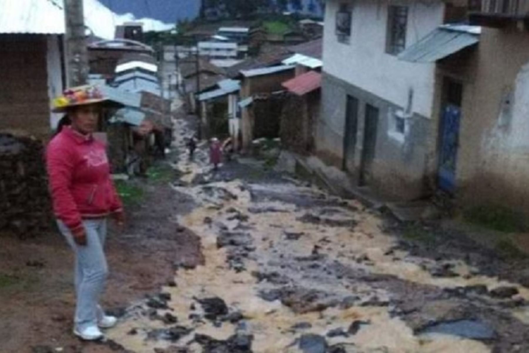 lluvias afectan serranía de región Ancash