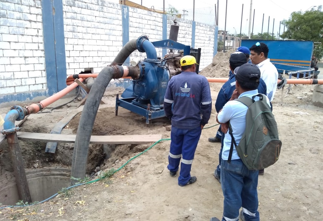 Afloramientos avenida Sullana