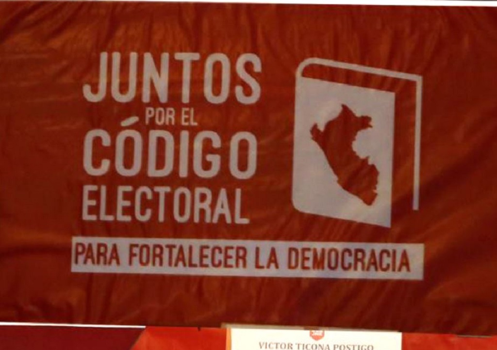 Código Electoral Peru recibirá aportes