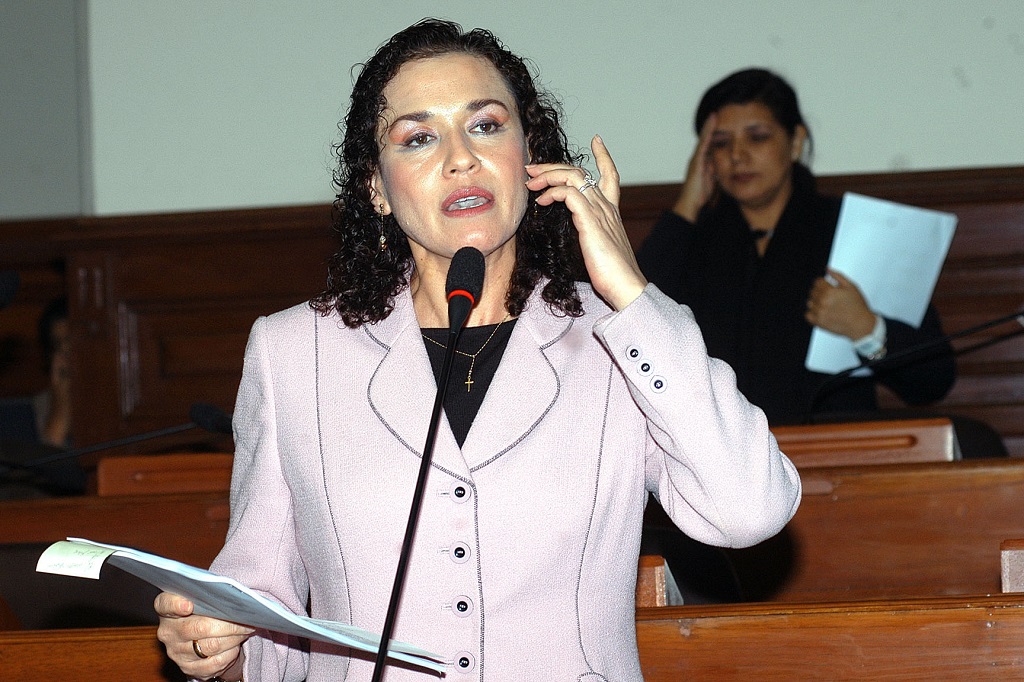 Excongresista Rosa María Venegas Mello