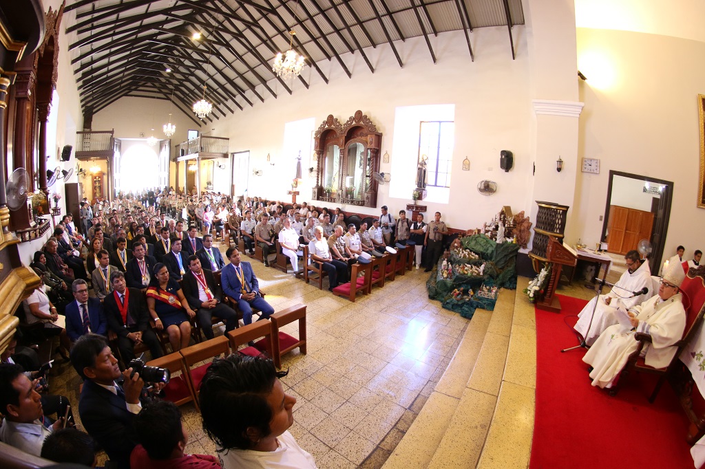 Actividad litúrgica en homenaje a Grito Libertario de Piura