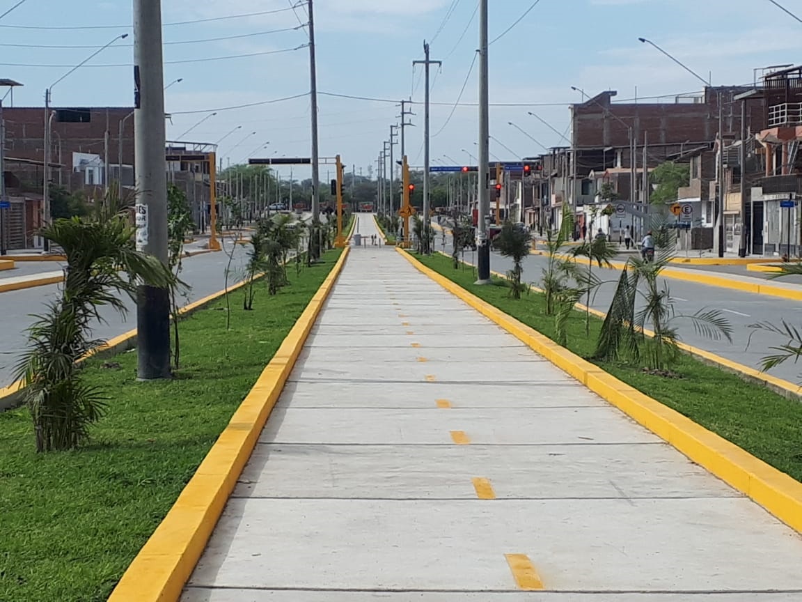 Piura: avenida José Aguilar Santisteban será recepcionada en próximos días