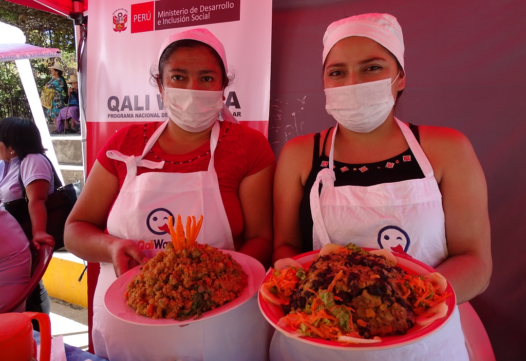 Morropón: programa Qali Warma presenta recetas nutritivas en feria gastronómica