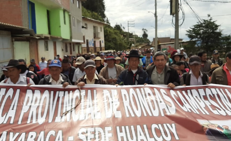 Ronderos de Ayabaca y Huancabamba una vez se movilizan contra proyecto Río Blanco