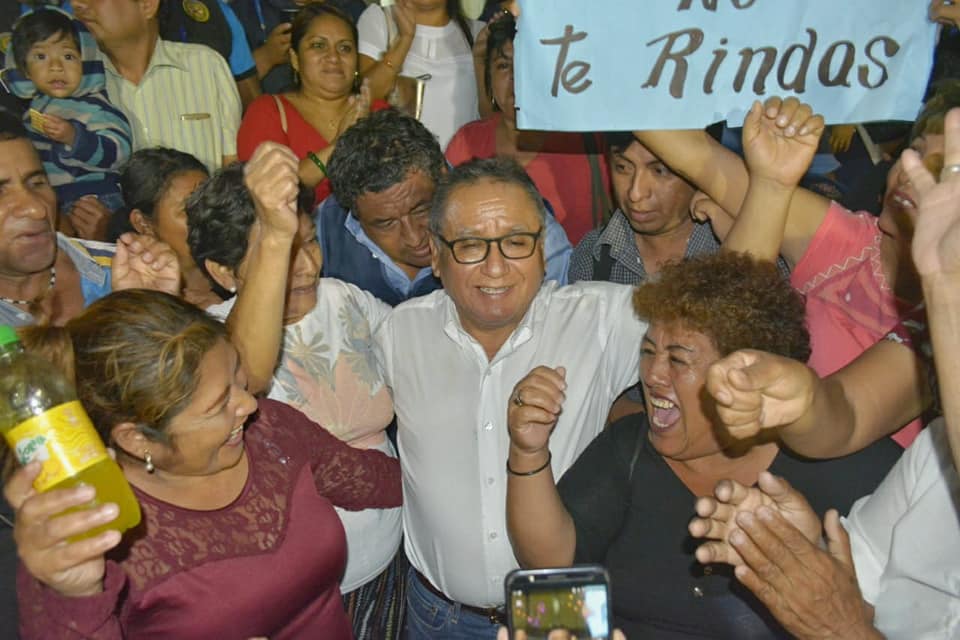 Teodoro Alvarado alcalde de Paita