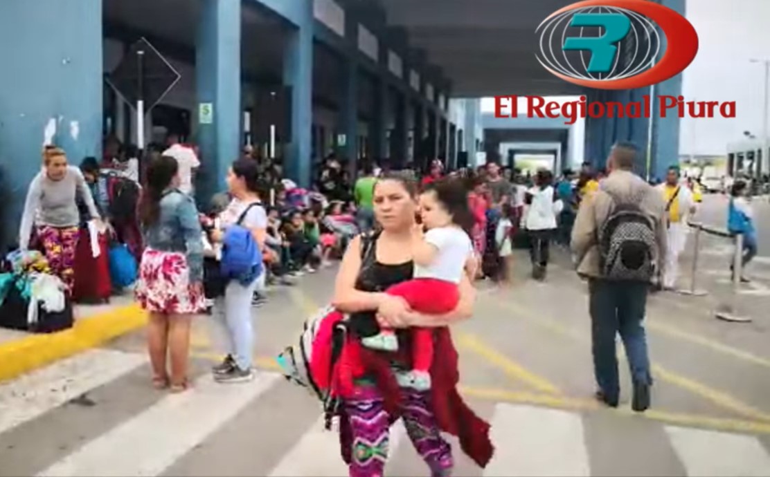Venezolanas transito