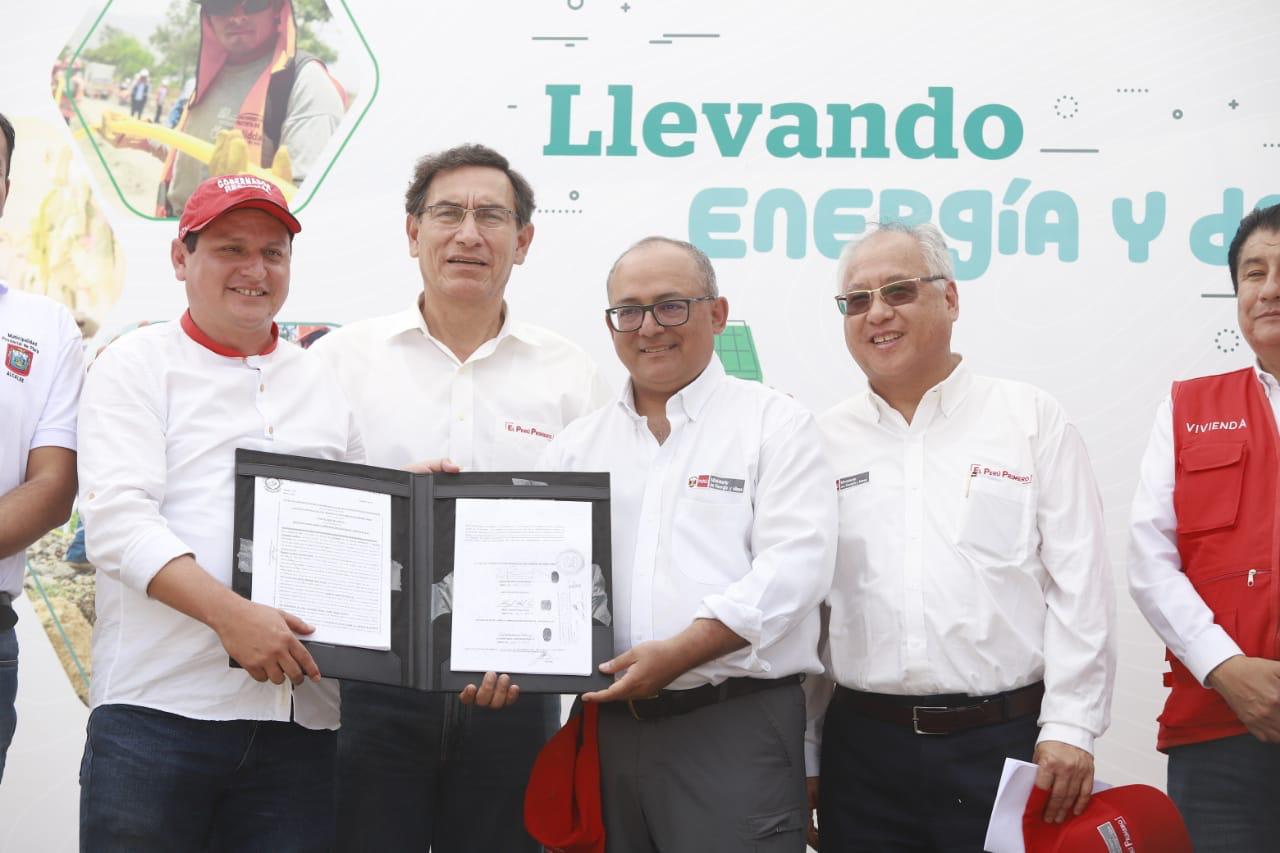 Familias piuranas tendrán gas natural gracias a inicio de proyecto de masificación