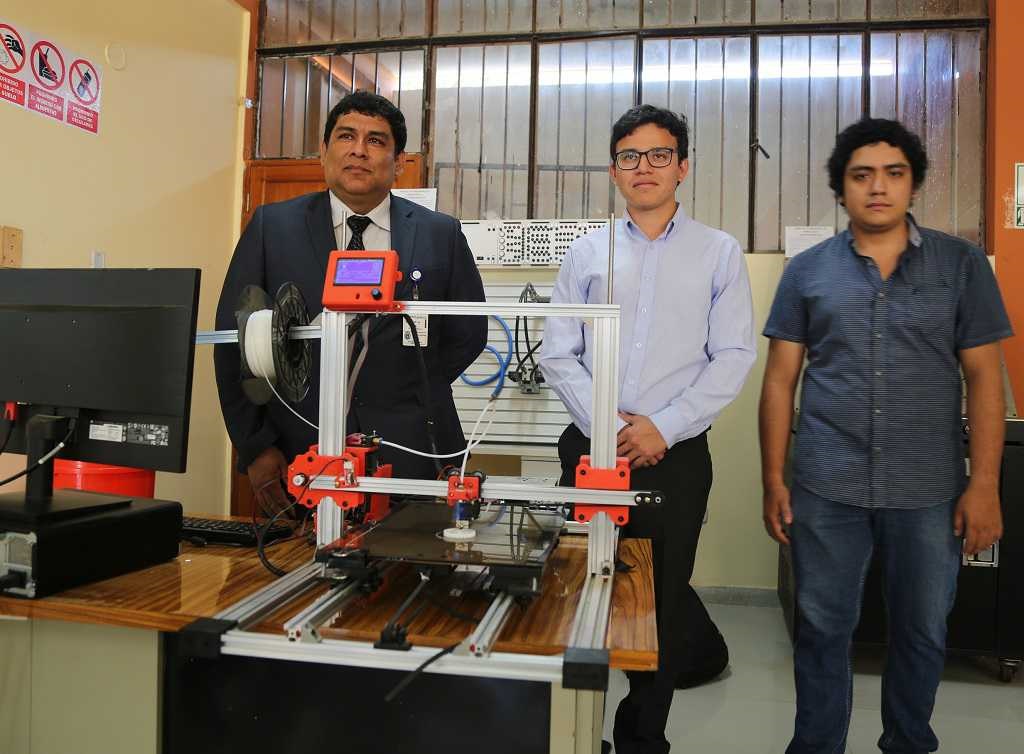 Piura: desarrollan impresoras 3D para imprimir piezas tridimensionales