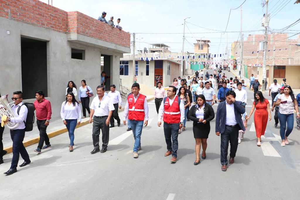 Inauguran obras viales de Reconstrucción con Cambios en Sechura por más de S/ 1 millón