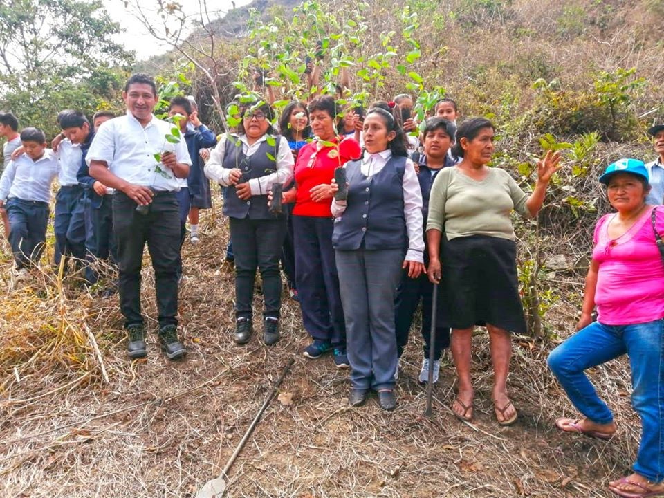 Impulsan campaña de reforestación en San Miguel del Faique