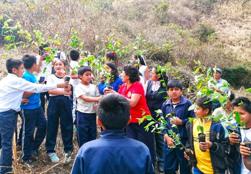 Impulsan campaña de reforestación en San Miguel del Faique