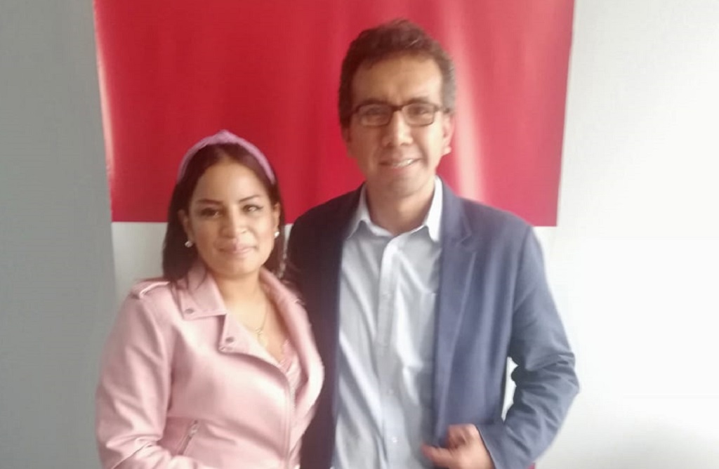 Cecilia Rengifo y Julio Corcuera en programa de Formación Política
