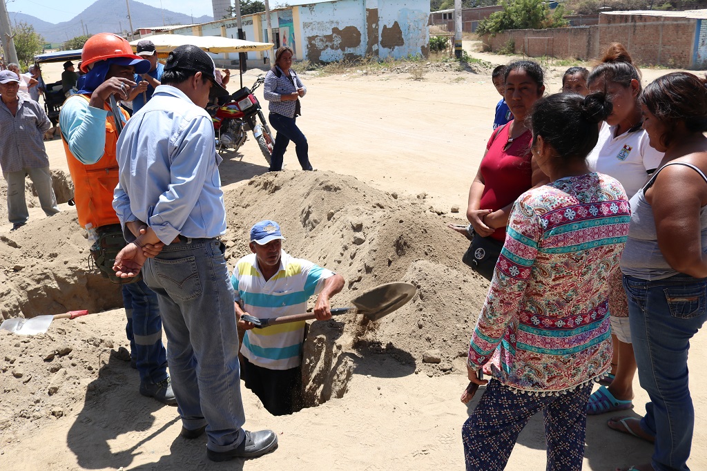 Corte servicio agua Las Lomas