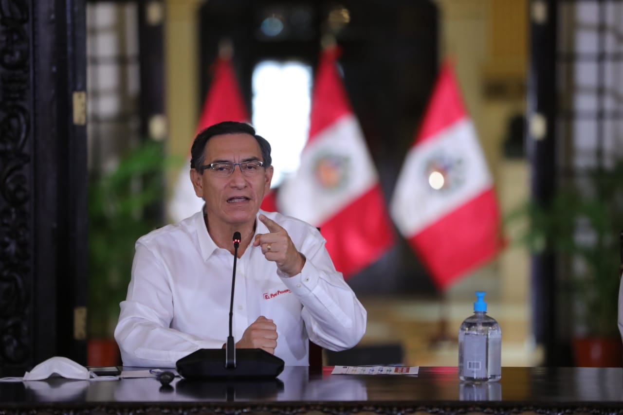 Presidente Vizcarra anunció bono para familias rurales