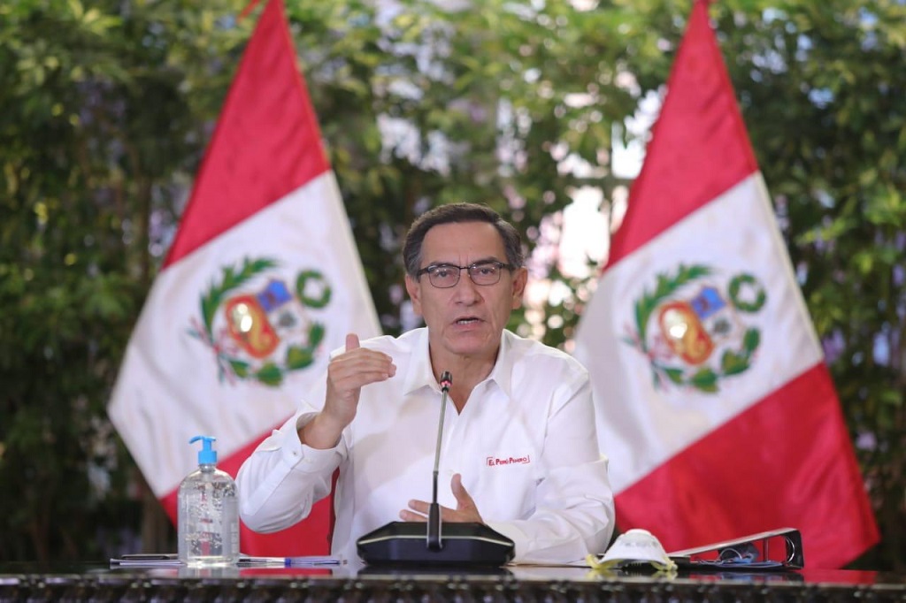 Presidente Vizcarra confirma incremento de casos de coronavirus