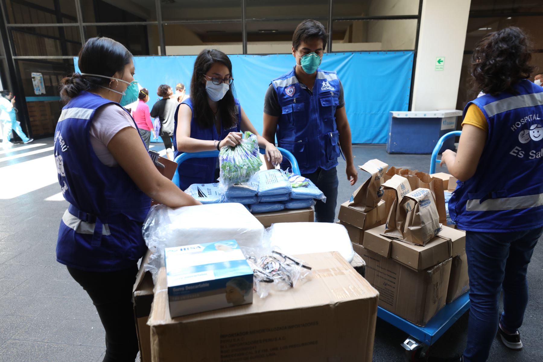 suman donaciones