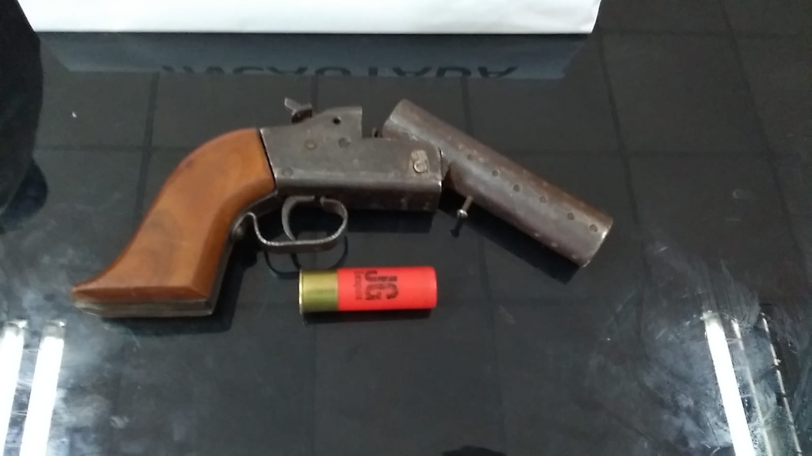 Presunto delincuente fue capturado en posesión de arma de fuego