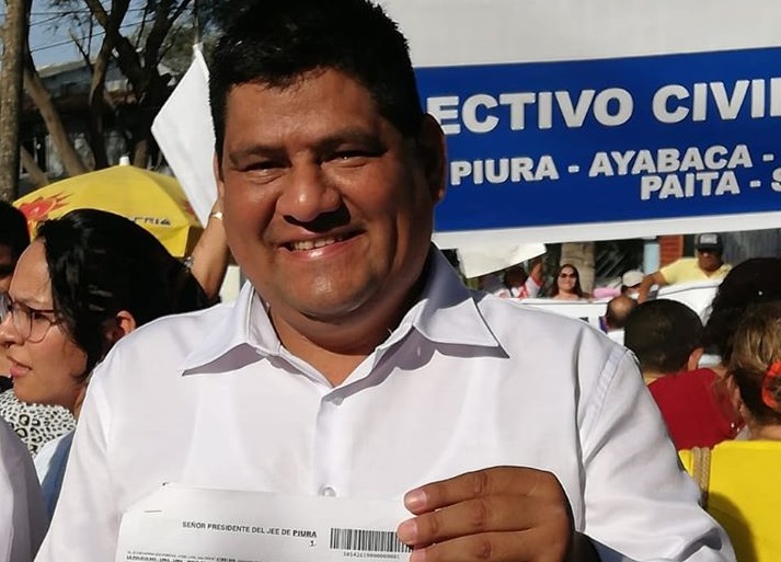 Mario Quispe Suárez, candidato de Alianza para el Progreso